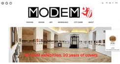 Desktop Screenshot of modemonline.com