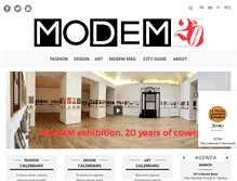 Tablet Screenshot of modemonline.com